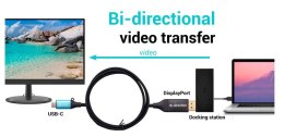 Adapter USB-C DisplayPort Bi-Directional 8K/30Hz 150cm