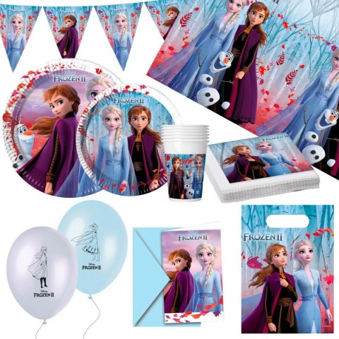 Zestaw do organizacji party Frozen 66 Części