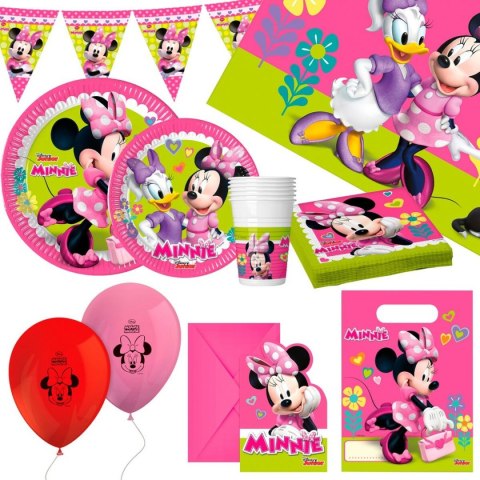 Zestaw do organizacji party Minnie Mouse 66 Części