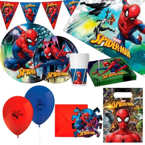 Zestaw do organizacji party Spider-Man 66 Części