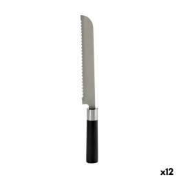 Nóż zębaty 3,5 x 2 x 33 cm Stal nierdzewna Plastikowy (12 Sztuk)