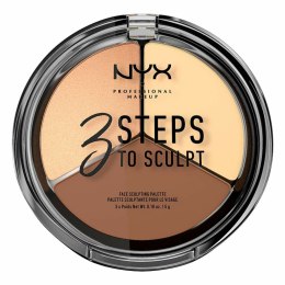 Zestaw do makijażu NYX Steps To Sculpt 5 g