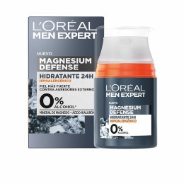 Nawilżający krem do twarzy L'Oreal Make Up Men Expert Magnesium Defense 24 godzin 50 ml