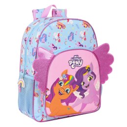 Plecak szkolny My Little Pony Wild & free Niebieski Różowy 33 x 42 x 14 cm