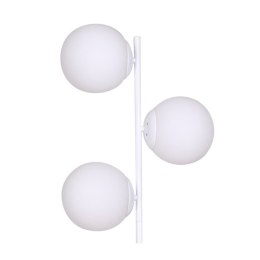 Lampa Stojąca DKD Home Decor 35 x 25 x 167 cm Szkło Metal Biały 220 V 50 W