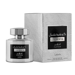 Perfumy Męskie EDP Lattafa Confidential Platinum 100 ml