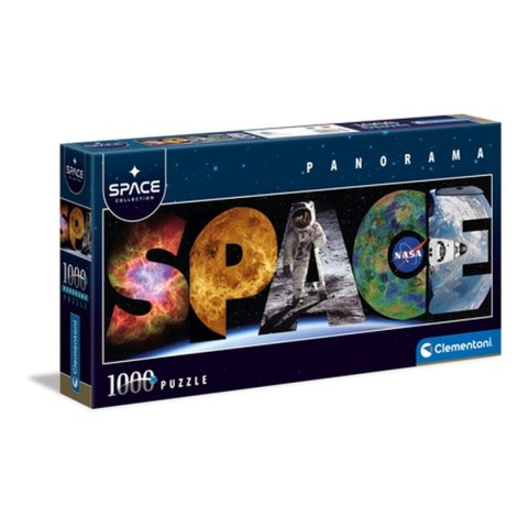 Układanka puzzle Clementoni Panorama Nasa 1000 Części 98 x 33 cm