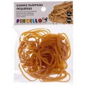 Gumki lateksowe Pincello Żółty (12 Sztuk)