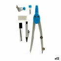 Kompas Pincello 2,5 x 19,5 x 10 cm Ołówek mechaniczny (12 Sztuk)