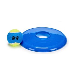 Zestaw Zabawek dla Psa Piłka Frisbee Gumowy polipropylen (12 Sztuk)