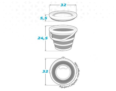 Sześcian Aktive 10 L 6 Sztuk