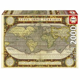 Układanka puzzle Educa 2000 Części Mapa