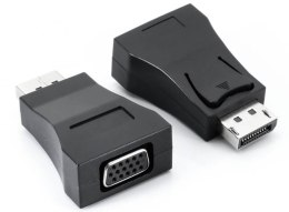 Adapter Displayport-VGA F v1.1 czarny