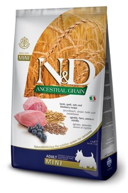 FARMINA N&D Grain Dog Lamb&Blueberry - karma dla psa - 7kg