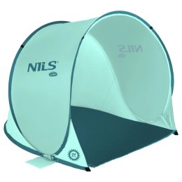 Namiot plażowy NILS CAMP NC3173 samorozkładający miętowy