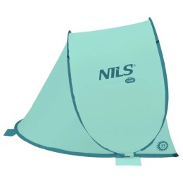 Namiot plażowy NILS CAMP NC3173 samorozkładający miętowy