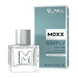 Perfumy Męskie Mexx EDT simply 50 ml