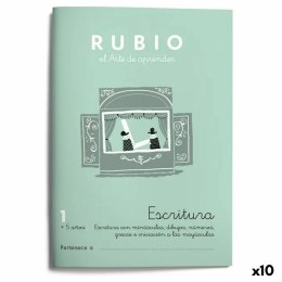 Writing and calligraphy notebook Rubio Nº1 A5 hiszpański 20 Kartki (10 Sztuk)