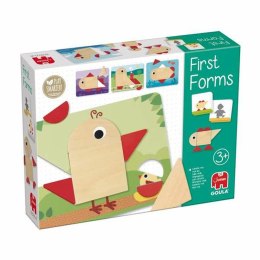 Drewniane Puzzle dla Dzieci Goula First Forms 7 Części