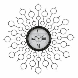 Zegar Ścienny Versa VS-20460112 Metal Drewno MDF 68 x 6,5 x 68 cm Czarny