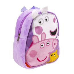 Plecak szkolny Peppa Pig Liliowy 18 x 22 x 8 cm