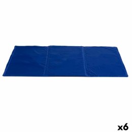 Dywan dla psa Odświeżający Niebieski Piana Żel 49,5 x 1 x 90 cm (6 Sztuk)