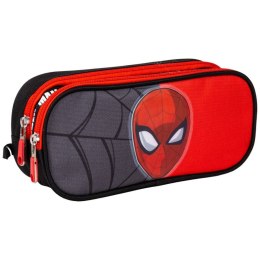 Piórnik Podwójny Spider-Man Czarny 22,5 x 8 x 10 cm