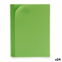 Miękka Pianka EVA Kolor Zielony 30 x 2 x 20 cm (24 Sztuk)