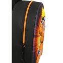 Plecak szkolny 3D Naruto Czarny Pomarańczowy 27 x 33 x 10 cm