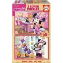 Zestaw 2 Puzzli Minnie Mouse Me Time 25 Części 26 x 18 cm