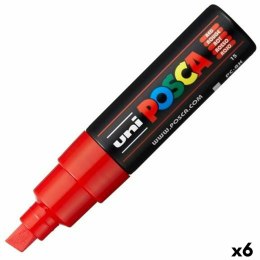 Marker/mazak POSCA PC-8K Czerwony (6 Sztuk)