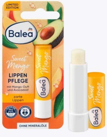 Balea Sweet Mango Pomadka Ochronna 4,8 g