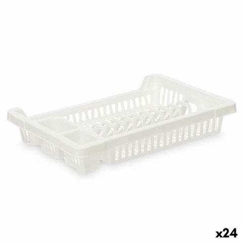 Ociekacz do Naczyń Biały Plastikowy 42,5 x 7 x 29,5 cm (24 Sztuk)