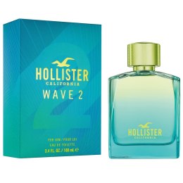 Perfumy Męskie Hollister EDT Wave 2 100 ml