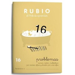 Notatnik do matematyki Rubio Nº 16 A5 hiszpański 20 Kartki (10 Sztuk)