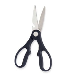 Nożyczki Czarny Srebrzysty Stal nierdzewna 8,3 x 19,5 x 1,3 cm (12 Sztuk)