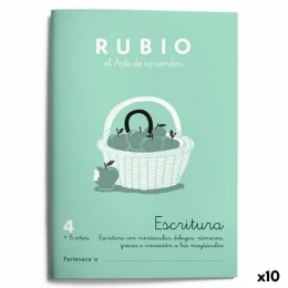 Writing and calligraphy notebook Rubio Nº 4 A5 hiszpański 20 Kartki (10 Sztuk)