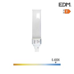 Żarówka LED EDM Downlight F 11 W G24 1150 Lm 3,5 x 16,2 cm (6400 K)
