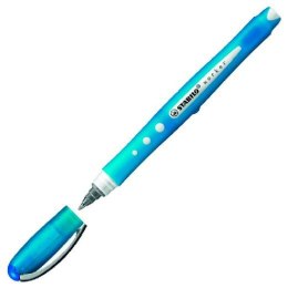 Długopis z płynnym atramentem Stabilo Roller Worker Niebieski 0,5 mm (10 Sztuk)