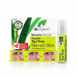Dla skóry trądzikowej Dr.Organic DR00140 Roll-On Drzewo herbaciane 8 ml