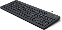 Klawiatura HP 150 Wired Keyboard przewodowa czarna 664R5AA