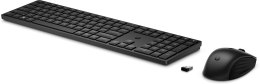 Zestaw klawiatura + mysz HP 650 Wireless Keyboard and Mouse Combo bezprzewodowe czarne 4R013AA