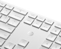 Zestaw klawiatura + mysz HP 650 Wireless Keyboard and Mouse Combo bezprzewodowe białe 4R016AA