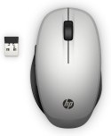 Mysz HP Dual Mode Wireless/Bluetooth Mouse Silver 300 bezprzewodowa srebrna 6CR72AA