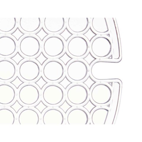 Mata antypoślizgowa Kinvara Przezroczysty Plastikowy 29 x 0,1 x 29 cm zlewozmywak (12 Sztuk)