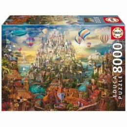Układanka puzzle Educa City of Reve 8000 Części