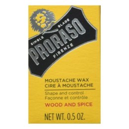 Wosk Mmodelujący Yellow Proraso Wood And Spice Wąsy 15 ml