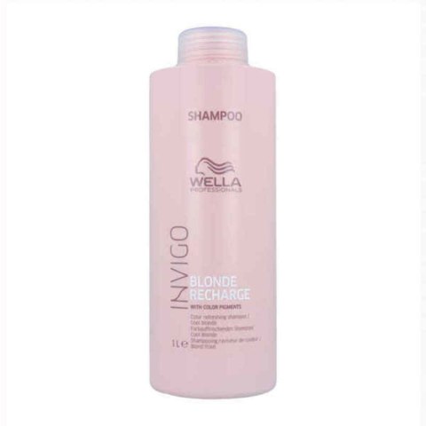 Szampon do włosów blond lub siwych Invigo Blonde Recharge Wella 6394 (1000 ml)