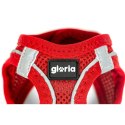 Szelki dla psa Gloria Trek Star 24-26 cm 28-28,6 cm Czerwony XXS