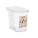 Organizer do lodówki Kinvara 02 1507 Szary Przezroczysty 2,5 L 20,5 x 17 x 13 cm (24 Sztuk)